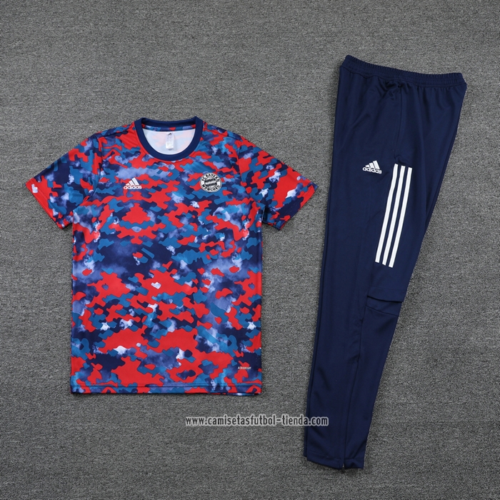 Chandal del Bayern Munich 2021 Manga Corta Azul